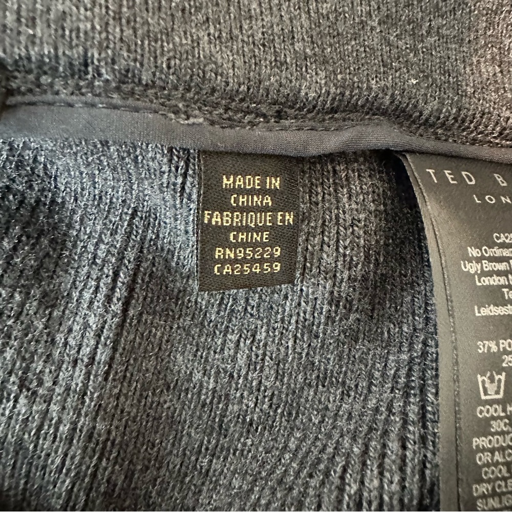 Ted Baker Luciiyy Drawstring Knit Joggers in Charcoal - Picture 6 of 8